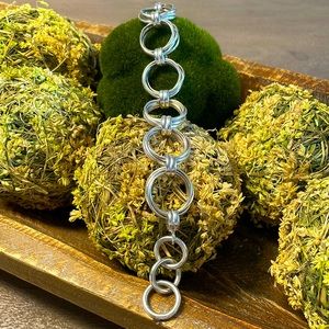 Sterling Silver Chunky Bracelet